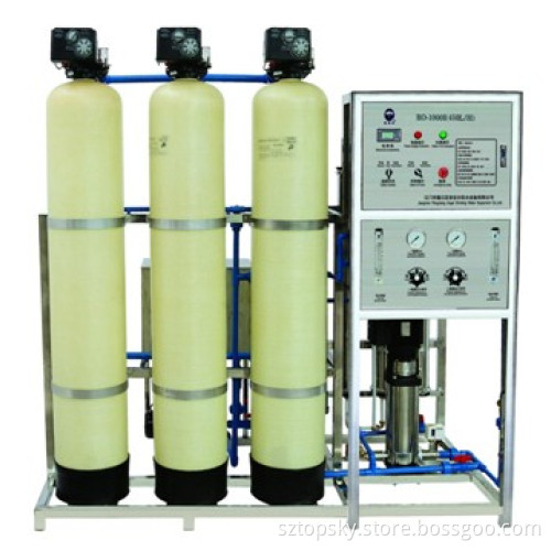 Reverse Osmosis Pure Water Treatment Plant 450 Liters per Hour